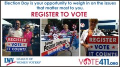Encourage your friends to register to vote