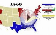 electoral college party evolution map