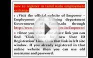How to Online Register in Tamil nadu (TN) Employment