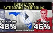 Obama ahead in swing states, Electoral College votes - The