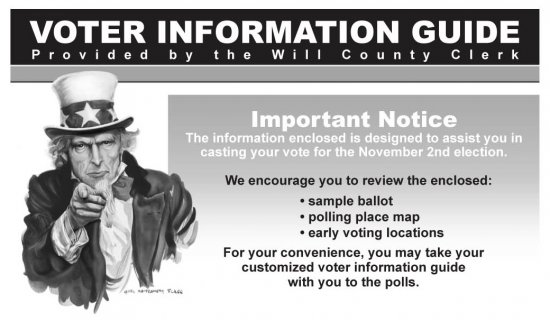 Will County Clerk The new Voter Information