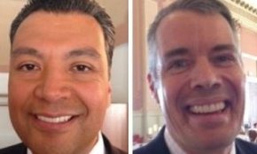 Alex Padilla and Pete Peterson