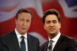 David Cameron and Ed Miliband