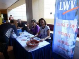 League of Women Voters Voter Registration Drive