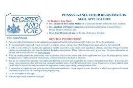 Registering to Vote