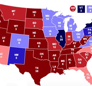 Current Electoral College map