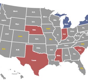 Electoral College Calculator map