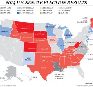 Latest poll results Senate Race