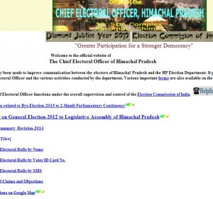 Online Voter registration 2012