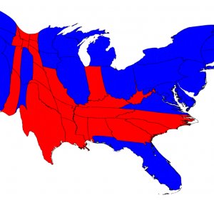 Presidential election Results Map