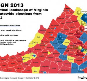 Virginia Polling results