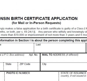 Voter Registration form Wisconsin