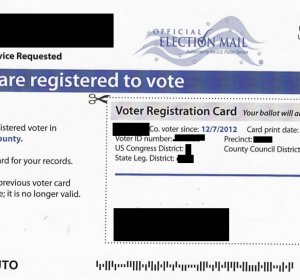 Where is my Voter registration card?