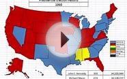 Map: The History of Presidential Elections By State