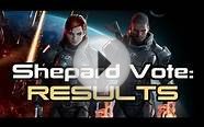 Mass Effect: Chose Your Shepard Vote - Results, Winner and