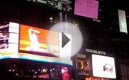 OBAMA and JOHN McCain election day in Times Square NYC