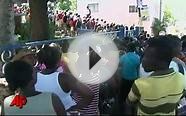 Raw Video: Haitians Line Up for Voter ID Cards