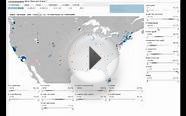 Visual data analysis of the 2008 US Presidential election