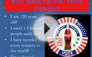 Vote for Me! A look at the Electoral College using Coke