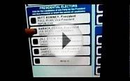 VOTING MACHINES CHANGING VOTES IN 2012 PRESIDENTIAL